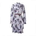 Women Dress Women's Autumn Print Dress