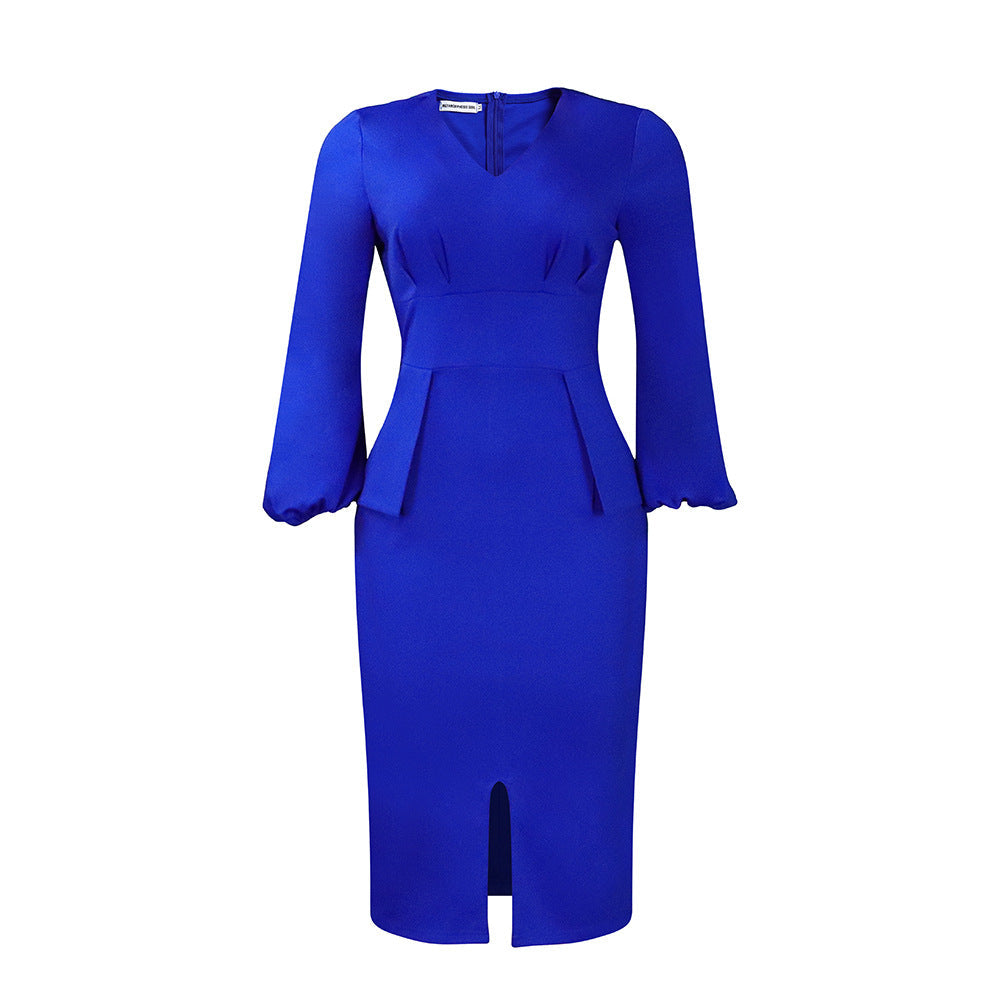 Women Dress Women's V-neck Dress