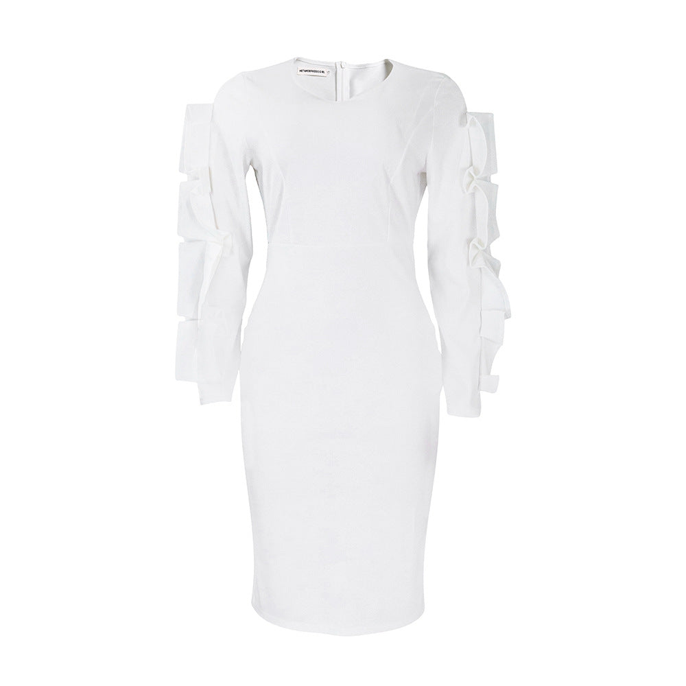 Women Dress Women's Autumn Fashion Long Sleeve Dress