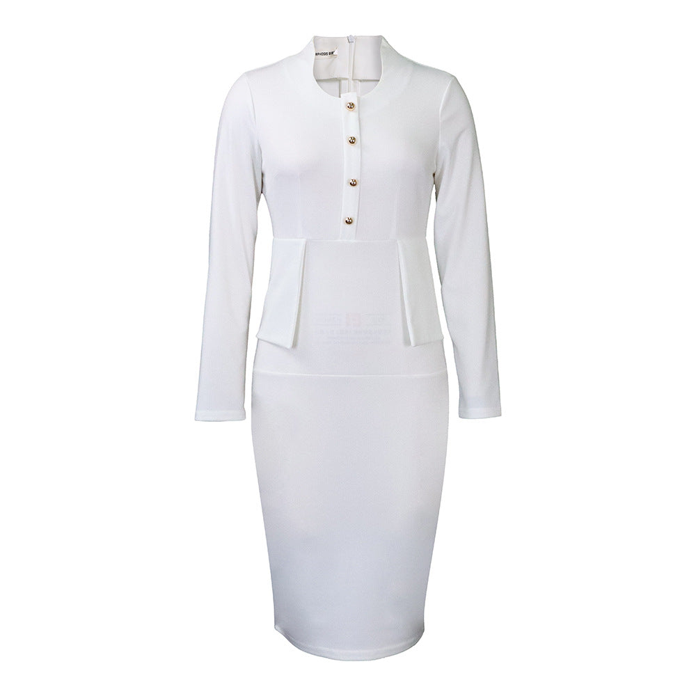 Women Dress Women's Autumn and Winter Dress