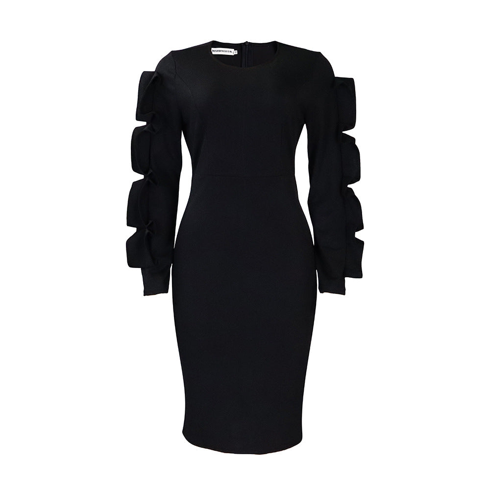 Women Dress Women's Autumn Fashion Long Sleeve Dress