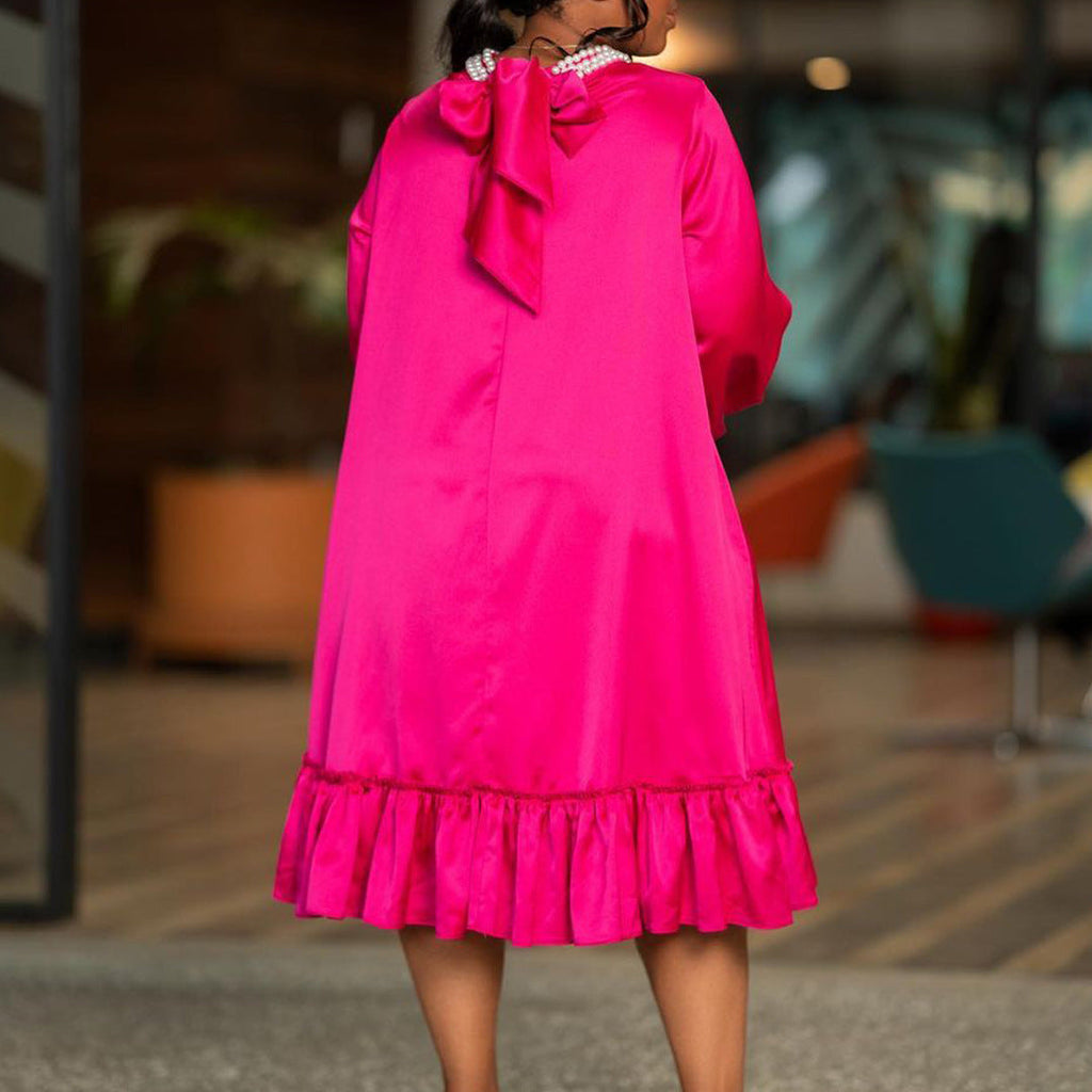 Women Dress Loose Casual plus Size
